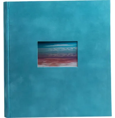 Image de Exacompta Album photo livre 60 pages blanches Skandi Turquoise 16178E