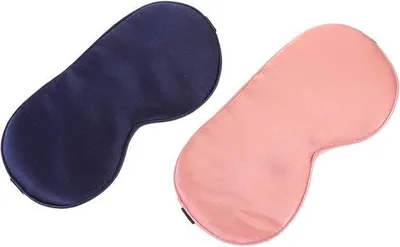 Produktbild von Famanu Schlafmasker Set - Komfortable Augenmaske für Reisen und Schlaf - 21,5 x 10,5 cm