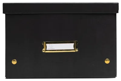 Produktbild von EXACOMPTA - Ref. 62351E – 1 Aufbewahrungsbox Neo Déco – aus Karton – flach verpa