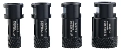 Produktbild von PARKSIDE PERFORMANCE® Diamant-Bohrkronen (Bohrkronen ø 18, 22, 27, 35 mm)