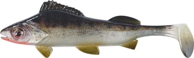 Produktbild von Balzer Shirasu Clone Shad - Gummifisch, Länge:6.5cm, Farbe:Zander