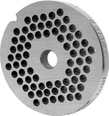 Produktbild von Fleischwolfscheibe, Lochscheibe aus Inox Stahl Größe 8 in 4,0 mm Bohrung von WolfCut