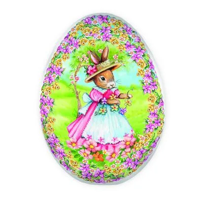 Produktbild von Trötsch Osterei zum Befüllen 9 cm Hasenmädchen Füllei Pappei