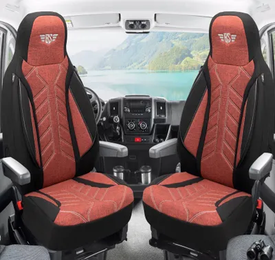 Zdjęcie produktu dla Pokrowce na siedzenia do kamperów dla Fiat Ducato Jumper Boxer (PLKT202)