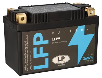 Zdjęcie produktu dla Akumulator LiFePO4 12,8 V 36 Wh do akumulatora rozruchowego motocykla ML LFP9