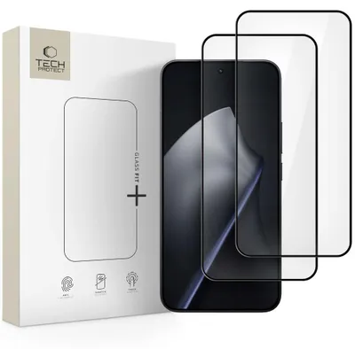 Image de Verre Trempé Tech-Protect pour Xiaomi Redmi 15 - Noir KP39764