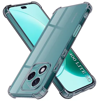 Zdjęcie produktu dla Techsuit Wstrząsoodporne etui do Honor 400 Lite - dymione czarne
