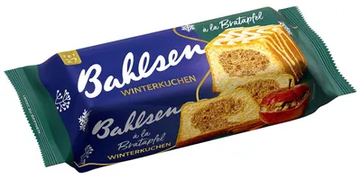 Produktbild von Bahlsen Winterkuchen à la Bratapfel 350g, KI-generiertes Bild