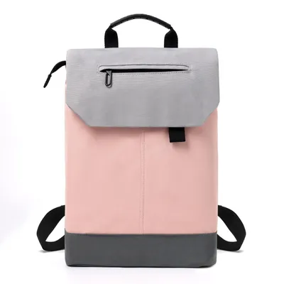 Produktbild von Freizeitrucksack Rucksack Damen Elegant Daypack Wasserdichter Tagesrucksack mit Laptopfach 15.6Zoll & Anti Diebstahl Tasche für Reise Schule(Hellrosa)