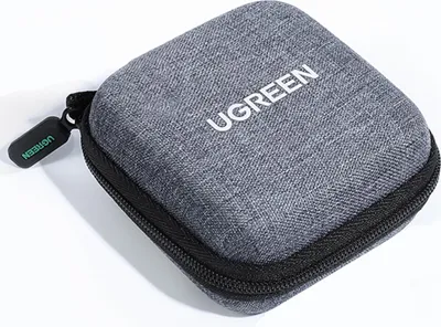 Produktbild von Ugreen LP128 Tasche für Zubehör, Kopfhörer oder Kabel (grau)