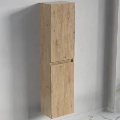 Produktbild von LOMAZOO Hochschrank - Helles Eichenholz - 35x27x140cm
