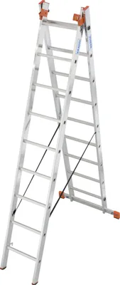 Produktbild von KRAUSE Vielzweckleiter MONTO Tribilo alu 3x 9 Sprossen, H: 270,0 cm