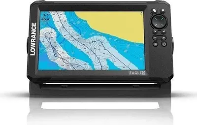 Image de Combiné GPS Sondeur Lowrance Eagle 9, Écran IPS, Sonde HDI, IPX7
