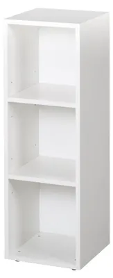 Produktbild von roba Seitenregal, Regal für Babyzimmer, Standregal für Kinderzimmer, weiß, Holz