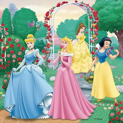 Produktbild von RAVENSBURGER Disney Prinzessinnen Puzzle: Träume 3x49 Teile