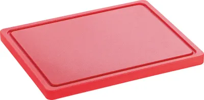 Produktbild von Schneidbrett Pro 32x26cm, rot, für rotes Fleisch