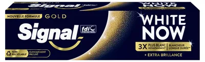 Produktbild von Signal Zahnpasta White Now Gold, Aufhellende Zahnpasta, 75 ml, Erwachsener, Paste (Substanz), Box