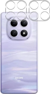 Produktbild von Kameraschutz für Xiaomi Redmi Note 15 5G [2 Stück] Kamera Schutzfolie Durchsichtiges gehärtetes Glas Folie Rückseite Linse Kratzschutzfolie Linsenschutz Phonillico®
