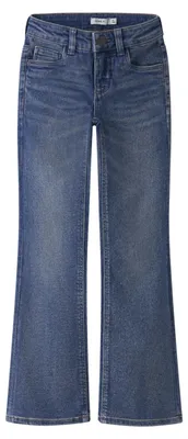 Produktbild von NAME IT Mädchen Nkfpolly Lw Boot Jeans 2340-Sm T, Medium Blue Denim, 146 cm