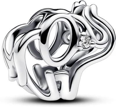 Zdjęcie produktu dla Pandora Charm Ladies Elephant Zirconia Sterling Silver 793345C01