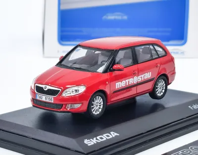 Produktbild von Skoda Fabia II FL Combi (2013) Metrostav ABREX 1:43