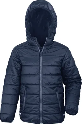 Produktbild von Result Core - Steppjacke für Kinder BC5464 (158-164) (Schwarz/Orange)