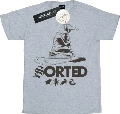 Produktbild von Harry Potter - "Sorting Hat" T-Shirt für Herren BI30457 (S) (Grau)