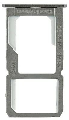 Produktbild von Oneplus X Sim Karten Halter Tray Fach, Schwarz