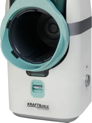 Produktbild von KRAFT&DELE | Elektro Gemüsehobel set, 250W, Gemüseschneider, Multifunktions-schneider, Küchenmaschine Mixer, Universalzerkleinerer für Gemüse, Obst, Nüsse, Knoblauch, Babynahrung
