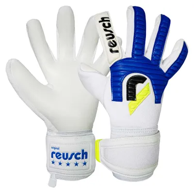 Produktbild von Reusch Torwarthandschuhe die Weltmeisterhandschuhe von 1986 1089 white / deep blue 9
