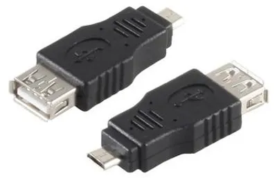 Produktbild von USB-OTG Micro-B Stecker auf A-Buchse 2.0