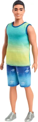 Image de Mattel DWK44 ; HYV00 - Poupée Barbie Fashionista Ken - Réservoir Ombre - % OS ; VOL %