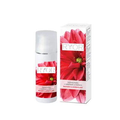 Image de Crème nourrissante Ryor au calendula et aux germes, 50 ml