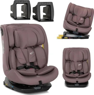 Produktbild von Lorelli Rodeo i-Size Kindersitz 40–150 cm 360° drehbar ISOFIX+Top Tether RWF 40–105 Fahrzeuggurt 100–150 EPS