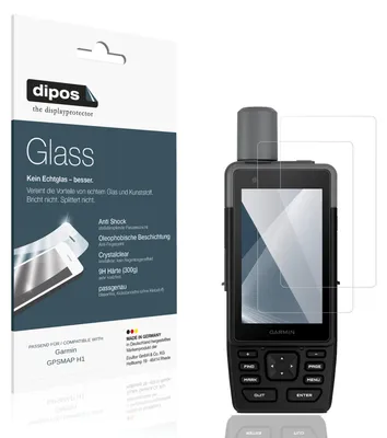 Image de 2x Protection ecrán pour Garmin GPSMAP H1 Verre souple Film Protecteur 9H dipos