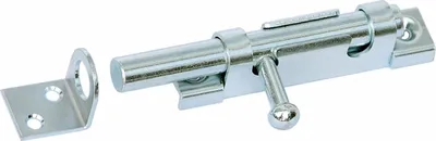 Produktbild von Grendelriegel Türriegel Schubriegel Bolzenriegel 70 x 16 Bolzen 9 mm Verzinkt