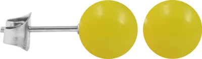 Produktbild von Ohrstecker Chirurgenstahl Neonfarben Größe - 3 mm Farbe - Gelb