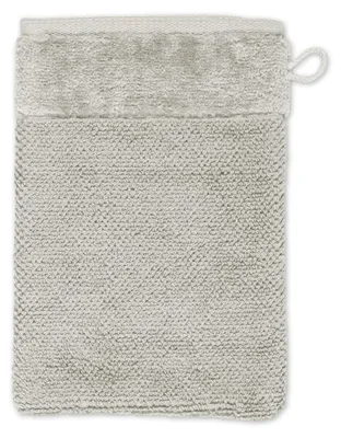 Produktbild von MÖVE Bamboo Luxe, Baumwolle, Viskose, Einfarbig, Grau, Silber, Waschlappen, 1 Stück(e)