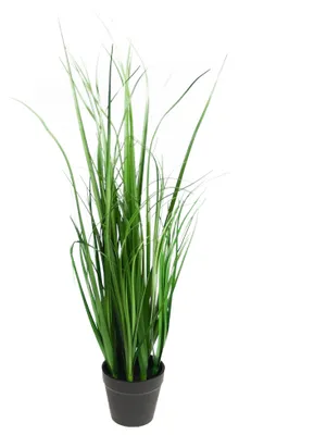 Obrázek produktu pro Umělá tráva v květináči, dekorativní, 55 cm