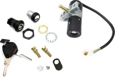 Immagine prodotto di Kit serratura JMP 3 pezzi BD21M-A0011 per Aprilia