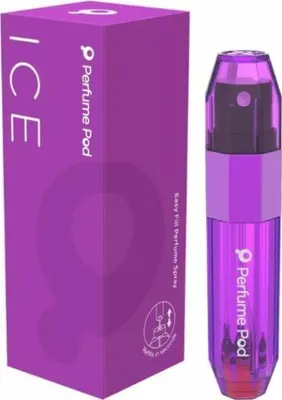 Zdjęcie produktu dla Travalo Perfume Pod Ice atomizer do perfum wielokrotnego napełniania fioletowy 5ml