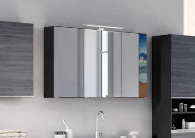 Produktbild von Spiegelschrank Badschrank Wandschrank Bad Spiegel Badezimmerschrank "Arezzo III"