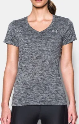 Zdjęcie produktu dla Under Armour HeatGear Twist Tech V-neck Tee W