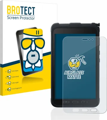 Produktbild von BROTECT Entspiegelungs Schutzglas für Samsung Galaxy Tab Active 3 Schutzfolie Panzer Folie Glas Display Schutz matt