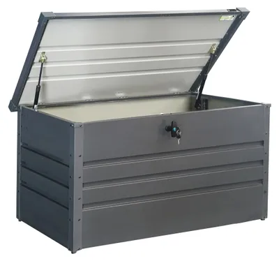 Produktbild von ZIPPER ZI-GAB100AN Aufbewahrungsbox Futterbox Gartenbox 100cm Breite 80kg grau