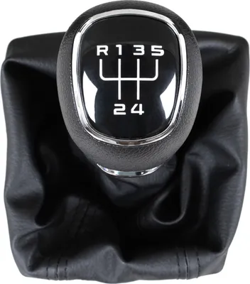 Image de Pommeau de vitesse 5 vitesses + manchette + cadre pour Skoda Octavia III 5E à partir de 2012-