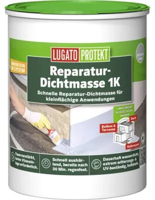 Produktbild von Lugato Protekt Reparaturdichtmasse 1K 1 kg