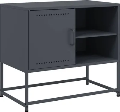 Obrázek produktu pro vidaXL TV skříňka antracit 68x39x60,5 cm ocelová