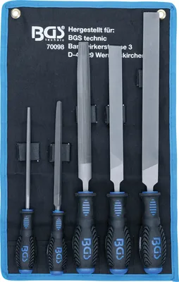 Produktbild von BGS technic Machinist's File Set, 1,17 kg