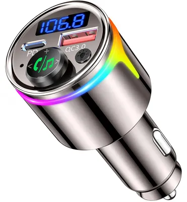 Produktbild von GizmoVine Bluetooth Adapter Auto, Zinklegierung 5.3 Bluetooth Transmitter